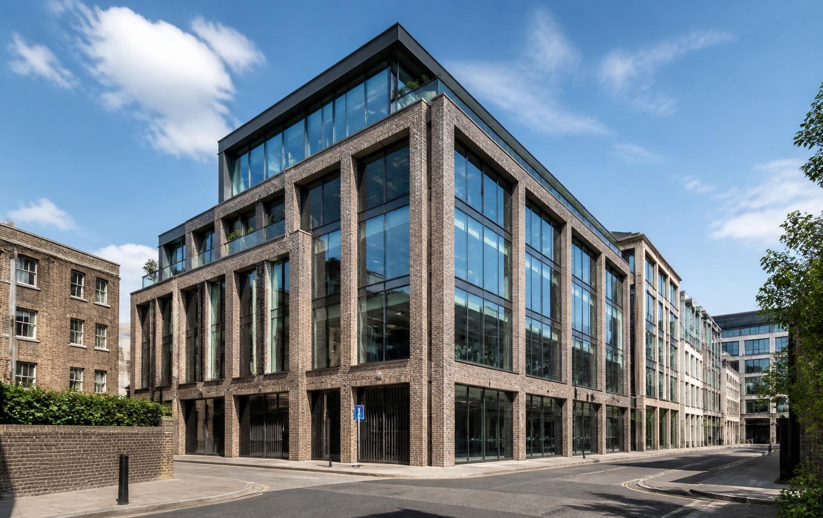 Modern office building exterior